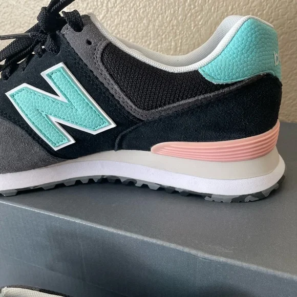 NIB Mens New balance 574 size 9.5 Model ML574UJC “Marble Pack” display picture 3